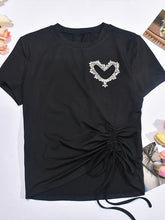 Heart Studded Tee Ins Street